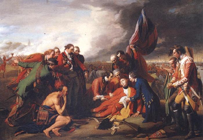 Benjamin West The Death of General Wolfe oil painting image